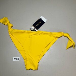 PIOMBO Bikini Bottom Large Yellow Women’s  Swimwear New